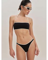 Reformation - Praia Bikini Top Fior - Lyst
