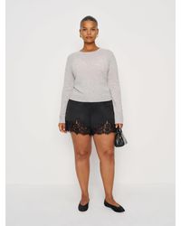 Reformation - Fern Satin Short Es - Lyst