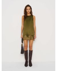 Reformation - Jessalyn Silk Dress - Lyst