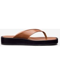 Reformation - Eden Platform Thong - Lyst