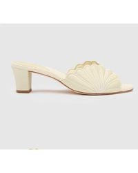 Reformation - Waldena Block Heeled Mule 5 - Lyst