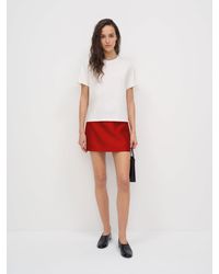Reformation - Carla Low Waist Skirt 0 - Lyst