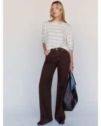 Reformation - Cary Low Rise Slouchy Wide Leg Jeans Denim - Lyst