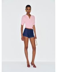 Reformation - Skye Cashmere Polo - Lyst