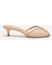 Reformation - Wisdom Peep Toe Mule - Lyst
