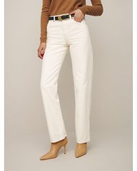 Reformation - Rowe Mid Rise Relaxed Straight Jeans - Lyst