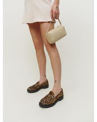 Reformation - Agathea Chunky Loafer Leather 6 - Lyst