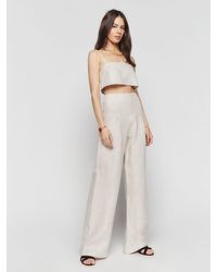 Reformation - Cleo Linen Two Piece - Lyst