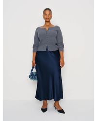Reformation - Layla Silk Skirt Es 14 - Lyst