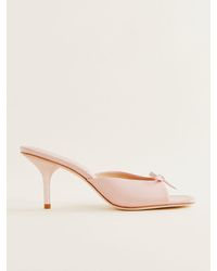 Reformation - Clementine Heeled Mule Sandal - Lyst
