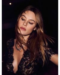 Reformation - Eugenie Top Lace - Lyst