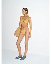 Reformation - Lagoon Bikini Top - Lyst