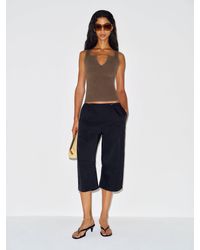 Reformation - Rylie Cotton Sweater Tank Top - Lyst
