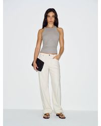 Reformation - Tasha Tank Top Heather - Lyst