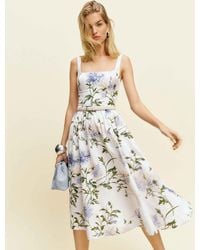Reformation - Janu Linen Dress - Lyst