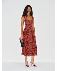 Reformation - Lela Dress Lace 0 - Lyst