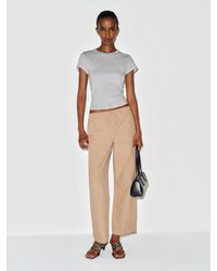 Reformation - Slim Fit Crew Neck Tee - Lyst