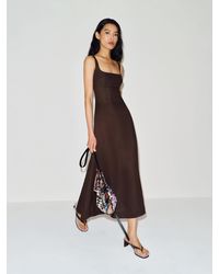 Reformation - Petites Sabine Linen Dress - Lyst