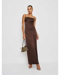 Reformation - Frankie Silk Dress - Lyst