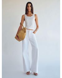 Reformation - Cary Low Rise Slouchy Wide Leg Jeans Denim - Lyst