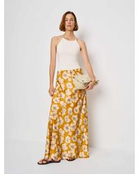 Reformation - Petites Bella Silk Skirt - Lyst