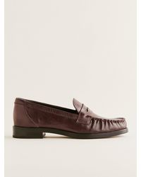 Reformation - Ani Ruched Loafer - Lyst