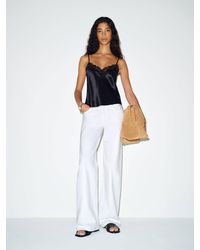 Reformation - Teddy Silk Top Lace - Lyst