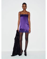 Reformation - Emma-Rose Silk Dress - Lyst