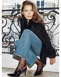 Reformation - Pillar Slingback Heel Eel 5 - Lyst