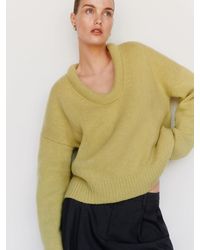 Reformation - Jonie Cashmere Oversized Scoop Neck - Lyst