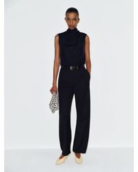Reformation - Bobbi Silk Top - Lyst