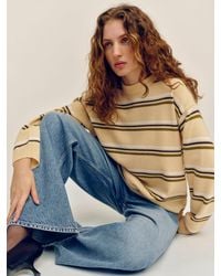 Reformation - Fabian Crew Sweater - Lyst