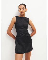 Reformation - Citron Linen Dress - Lyst
