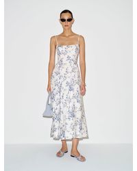 Reformation - Neri Linen Dress 0 - Lyst