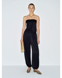 Reformation - Trista Satin Jumpsuit - Lyst