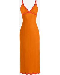 Reformation - Sara Linen Dress Es - Lyst