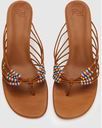 Reformation - Jessica Heeled Thong 5 - Lyst