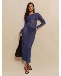 Reformation - Sofia Open Knit Sweater Dress - Lyst