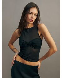 Reformation - Rose Knit Top - Lyst