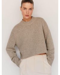 Reformation - Remy Regenerative Wool Crew Sweater - Lyst
