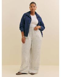 Reformation - Fernando Linen Wide Leg Pant Es - Lyst