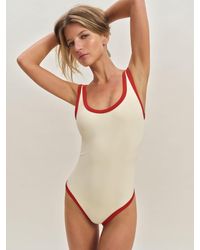 Reformation - Joy One Piece Swimsuit - Lyst