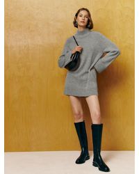 Reformation - Tate Regenerative Wool Sweater Dress - Lyst