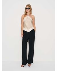 Reformation - Jillian Silk Top 2 - Lyst