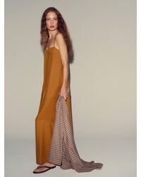 Reformation - Glenna Silk Dress - Lyst