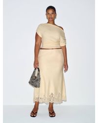 Reformation - Carolina Linen Skirt Es - Lyst