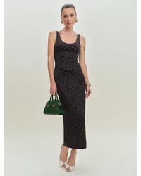 Reformation - Elina Satin Dress 2 - Lyst