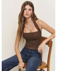 Reformation - Malika Linen Top - Lyst