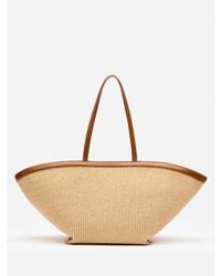 Reformation - Lucia Tote Bag Raffia - Lyst