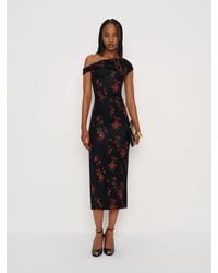 Reformation Alyssa Knit Dress in Natural | Lyst